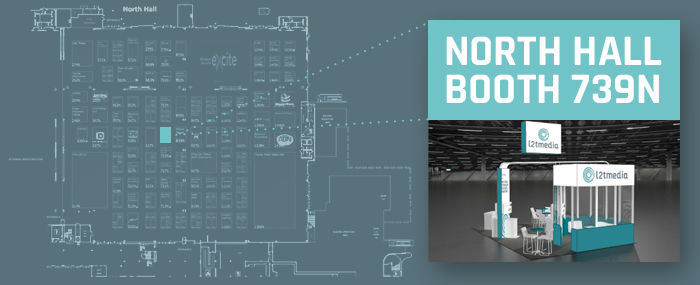 NADA floor layout Booth location